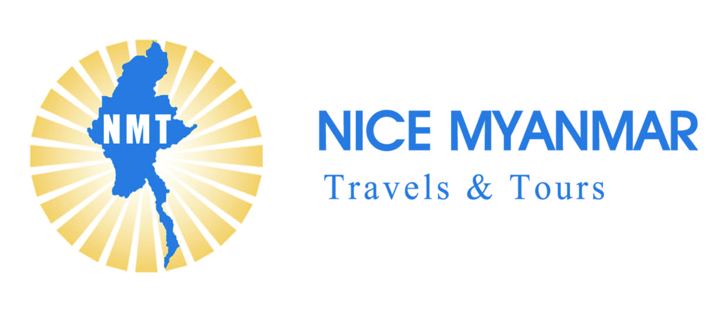 Nice Myanmar Travel Logo